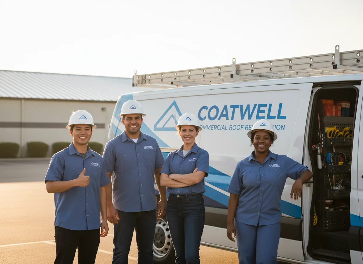 Commercial roof coating company in Olivia, NC